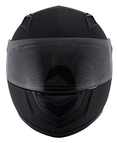 Matte Black Full Face Helmet E9933