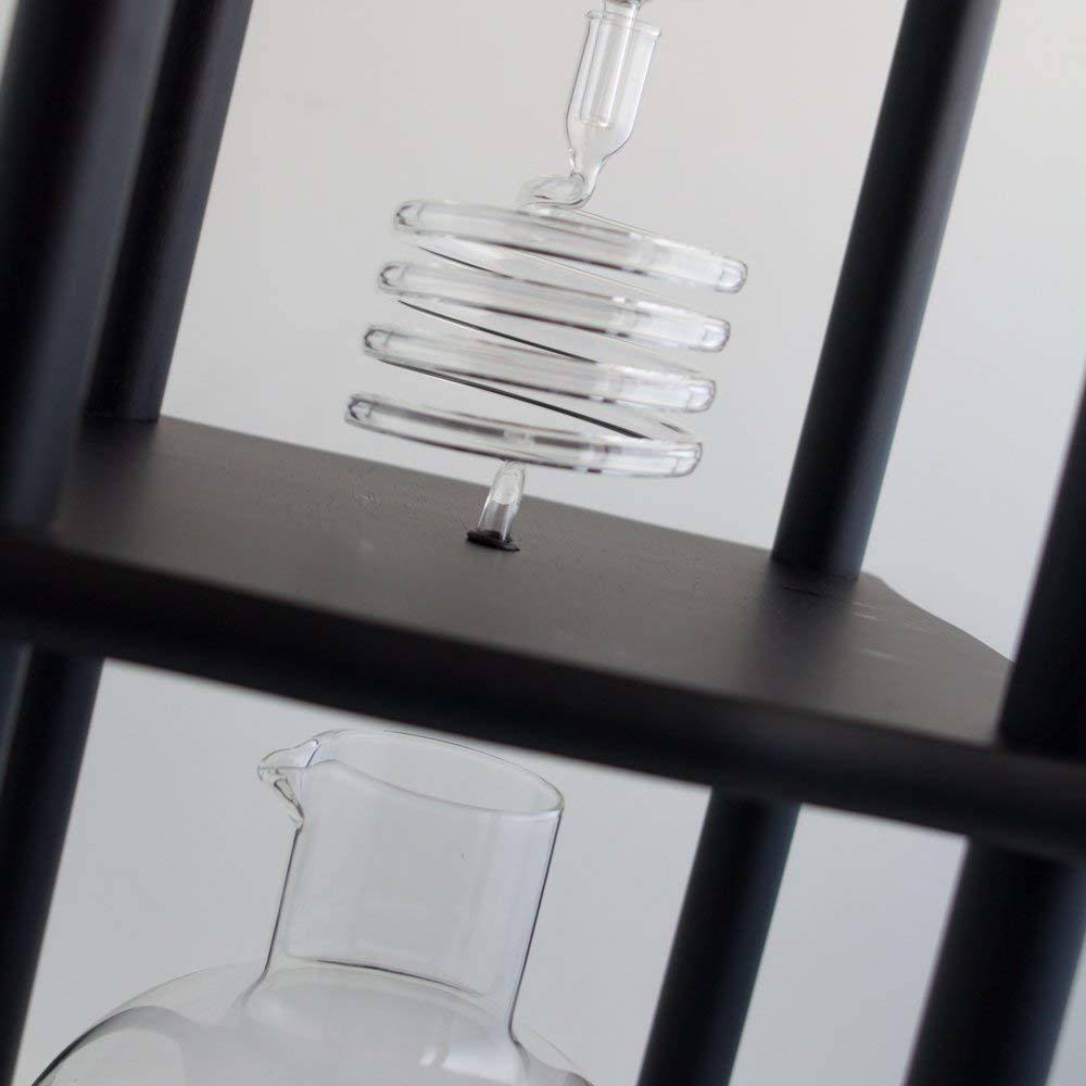 25 Cup Cold Drip Maker Black Wood Frame B551045