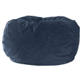 Blue Small Micro Suede Bean Bag Chair J517