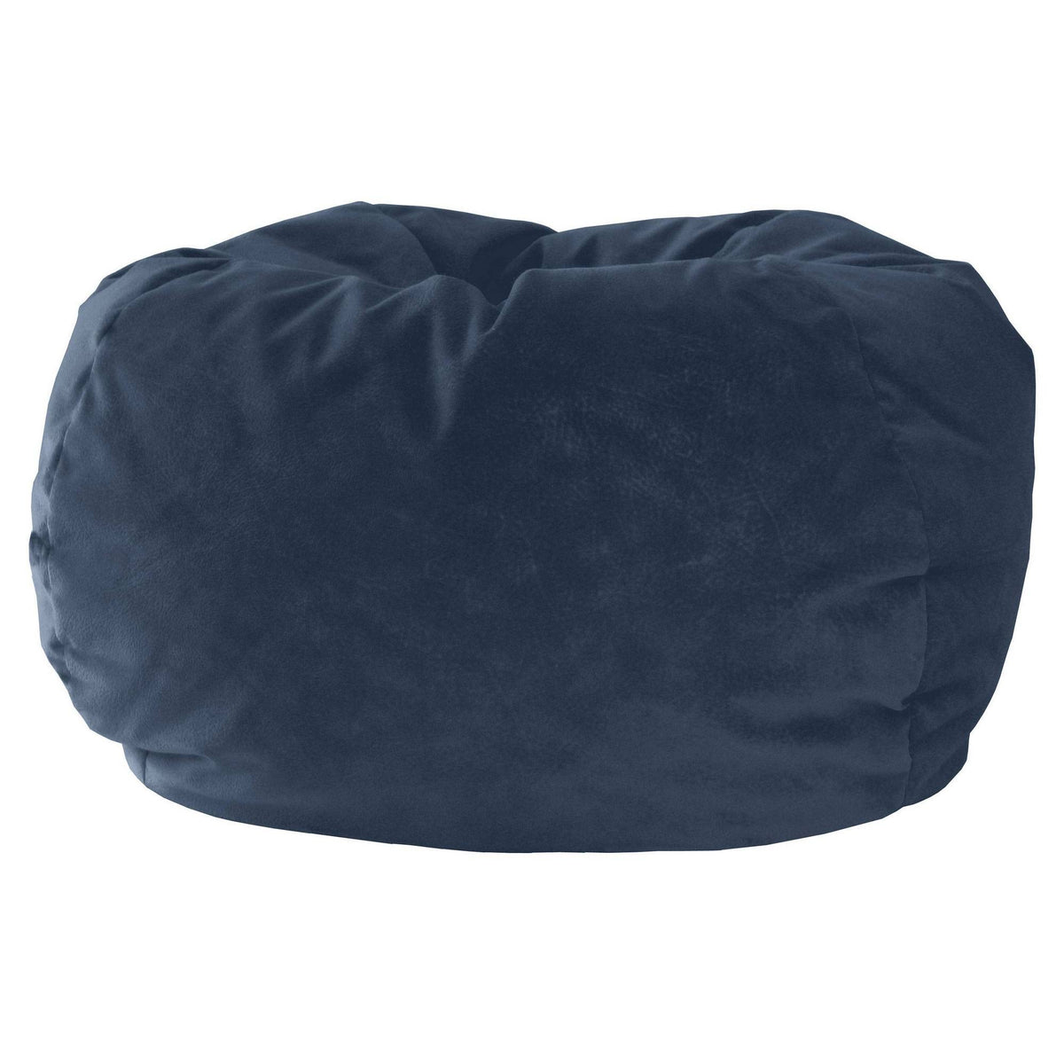 Blue Small Micro Suede Bean Bag Chair J517