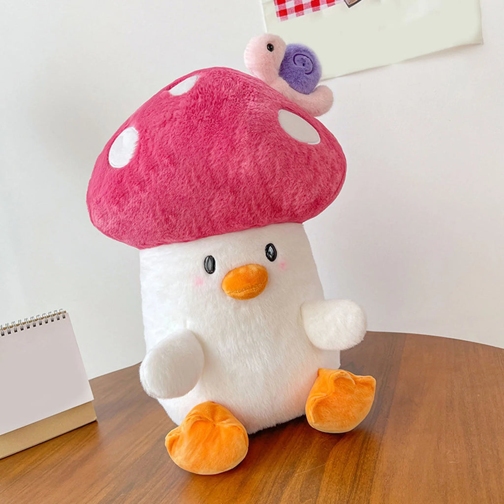 Plush Mushroom Chick Stuffed Animal Toy A77228
