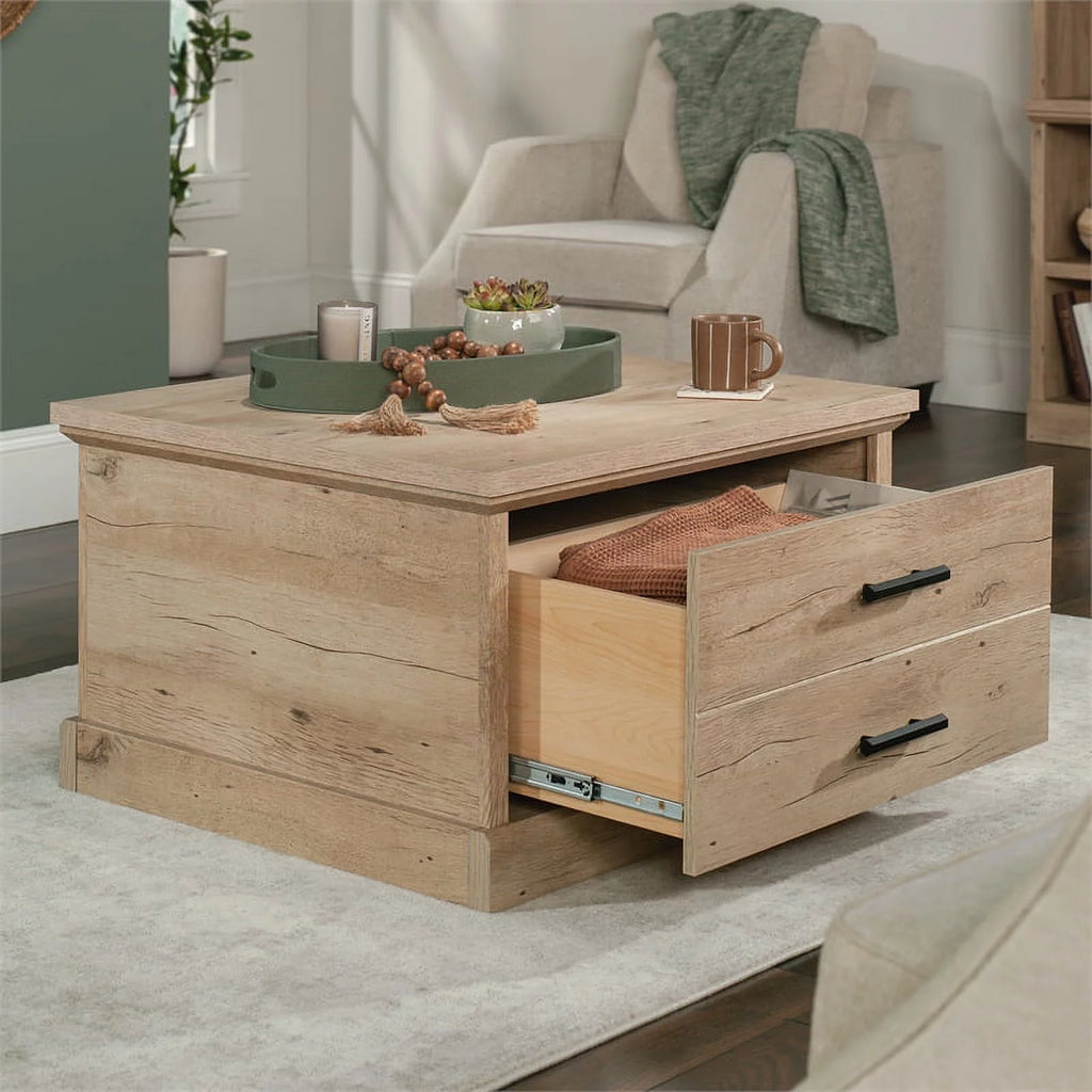 Engineered Wood Coffee Table in Prime Oak Finish W8550