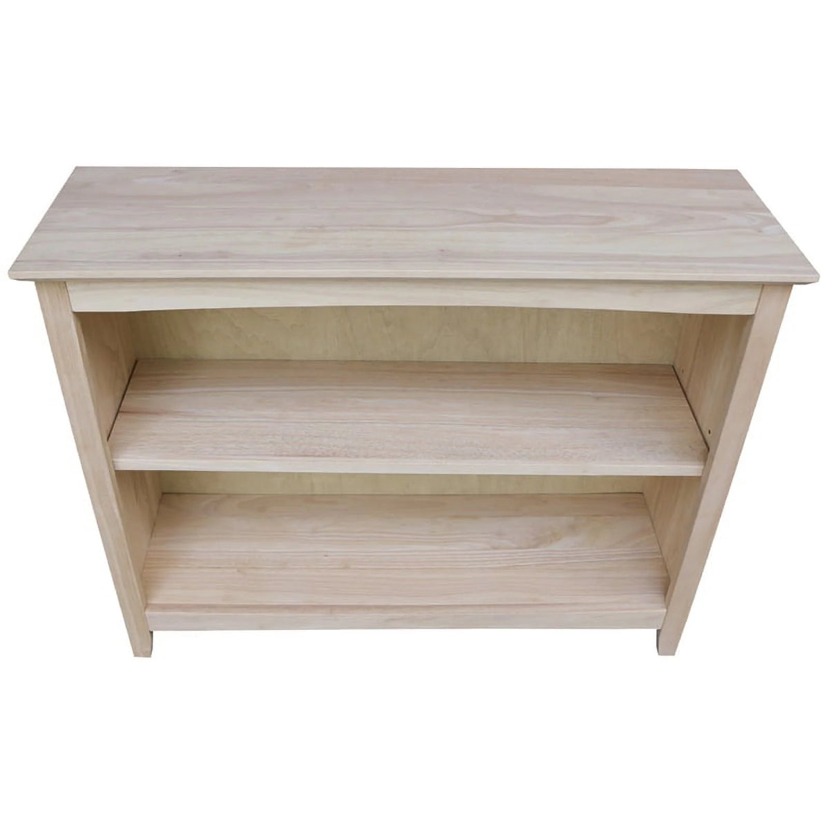 30" Natural Wood Shaker Bookcase H924747