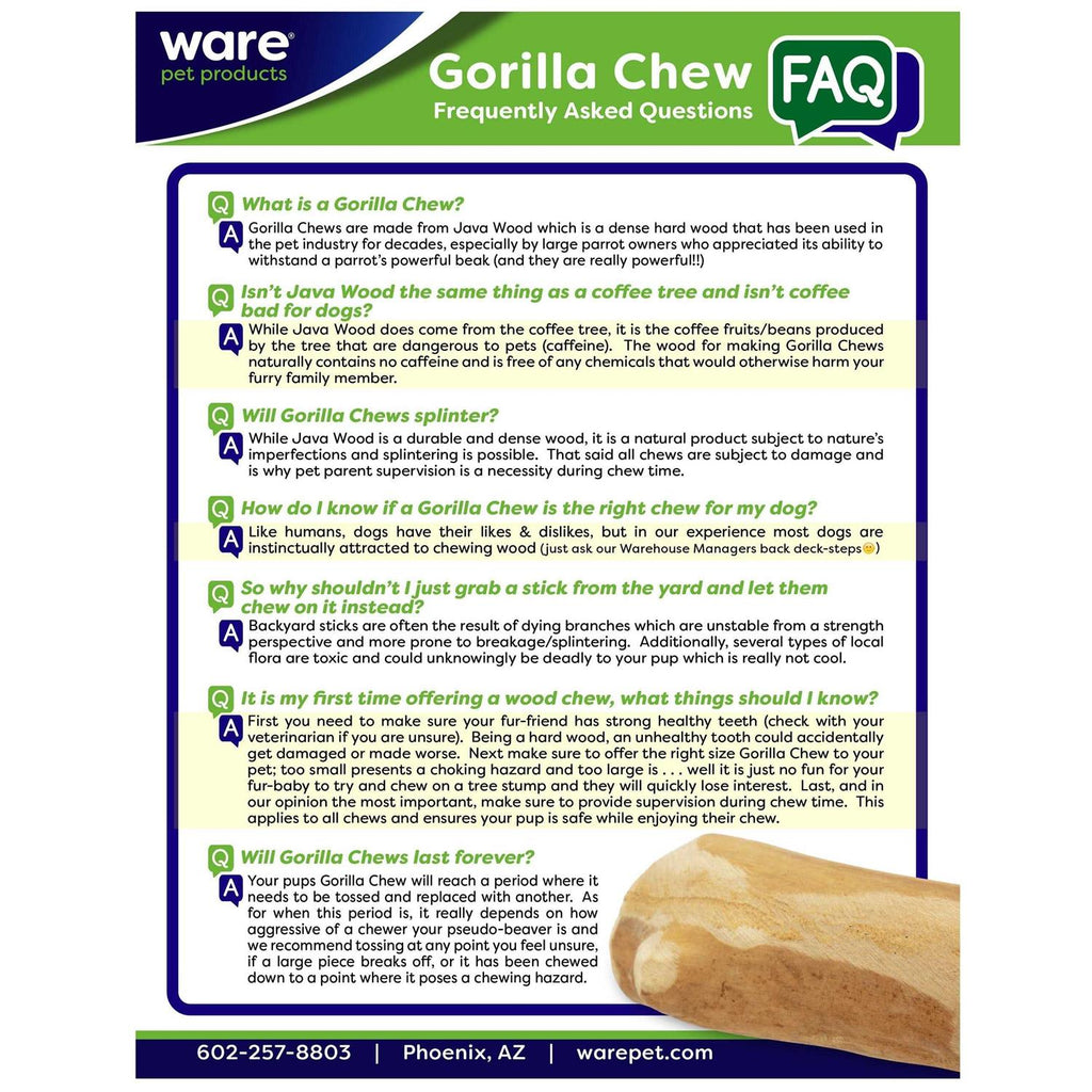 Gorilla Chew Pet Supplies Y81665