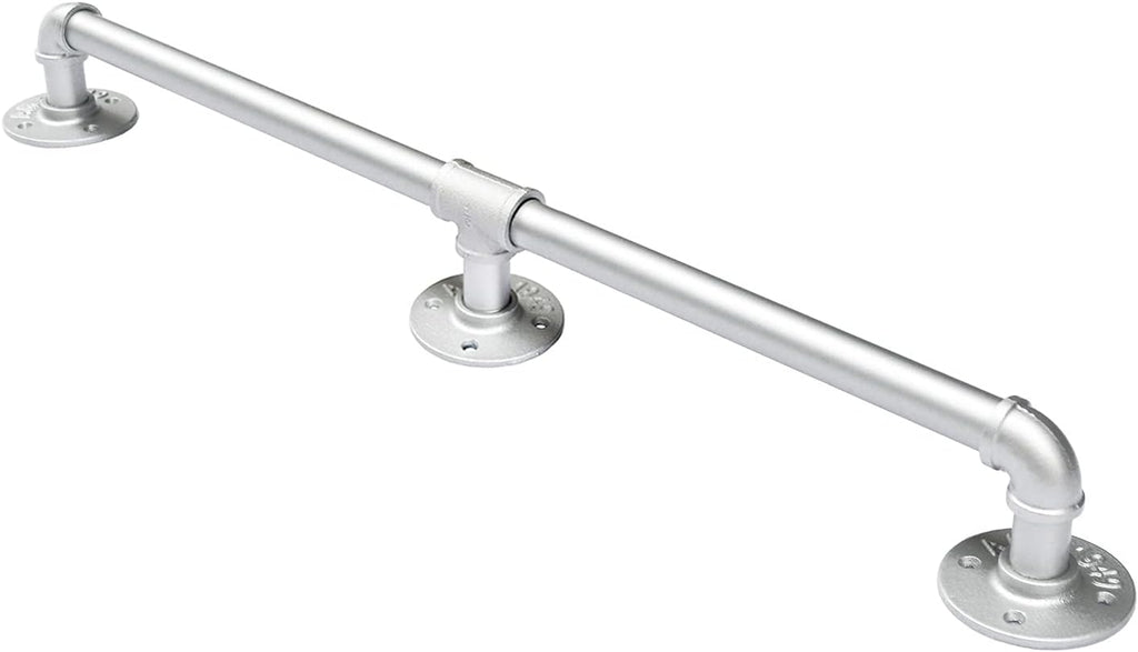 Black Pipe Staircase Handrail Pack of 2 D633635