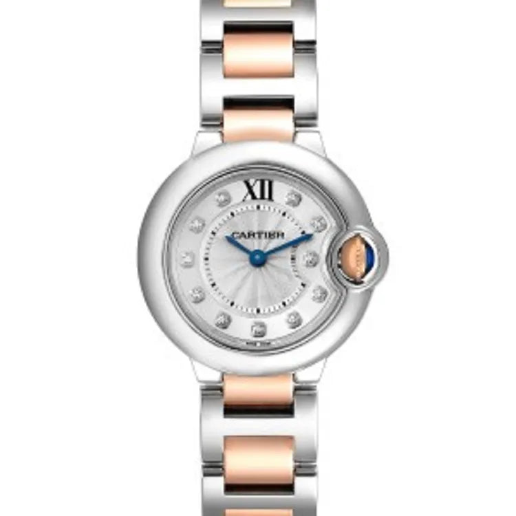 Floral Leather Watch C772744