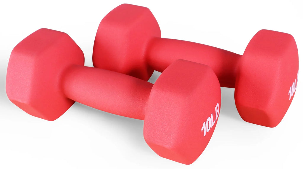 1 lbs Pair Vinyl Coated Dumbbells B4798