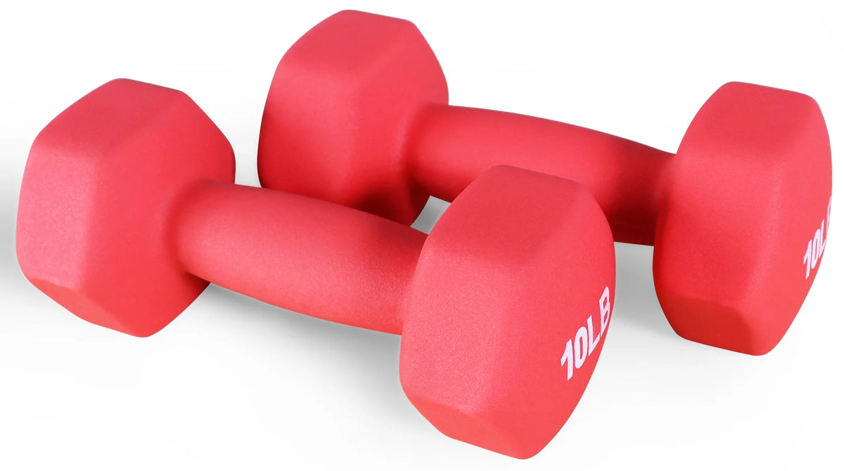 1 lbs Pair Vinyl Coated Dumbbells B4798