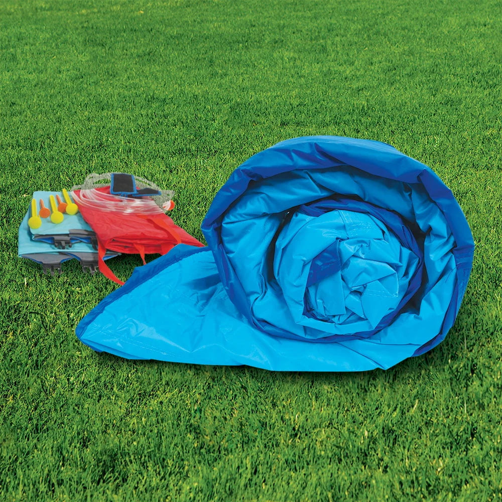 3-in-1 Inflatable Bouncer Water Slide H450