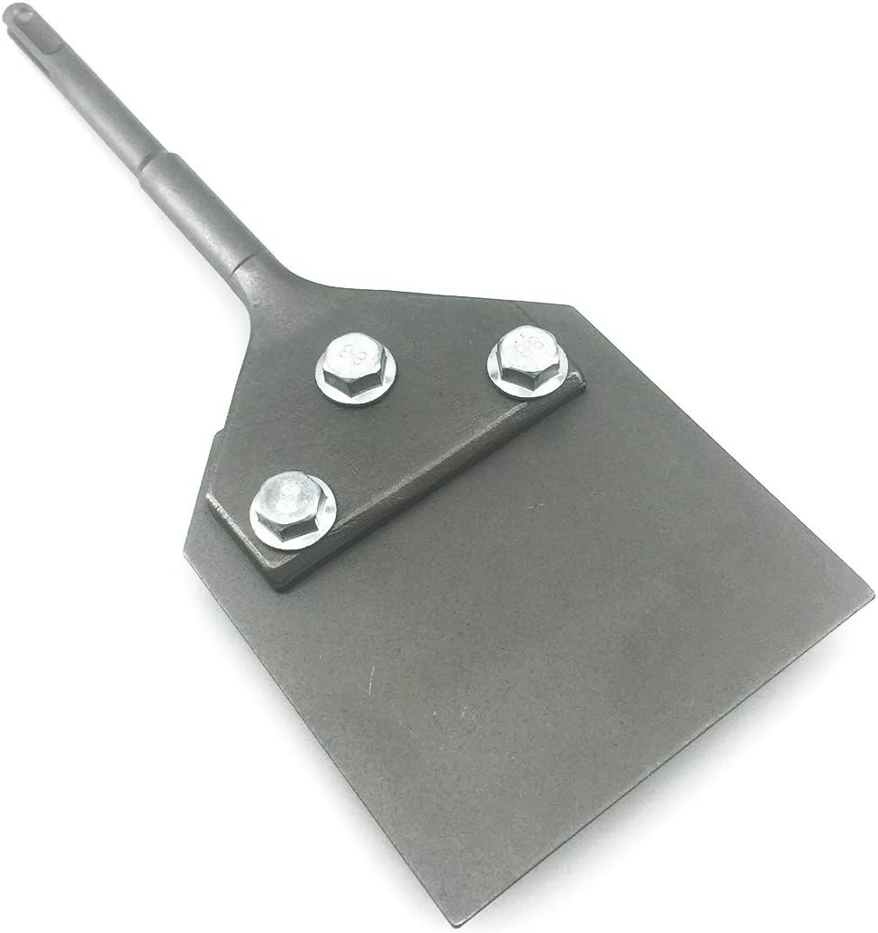 4 Inch Wide SDS-Plus Floor Scraper Tile & Thinset Scaling Chisel Pack of 2 V124