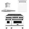 48 Gas Range, Range Hood, Dishwasher V798