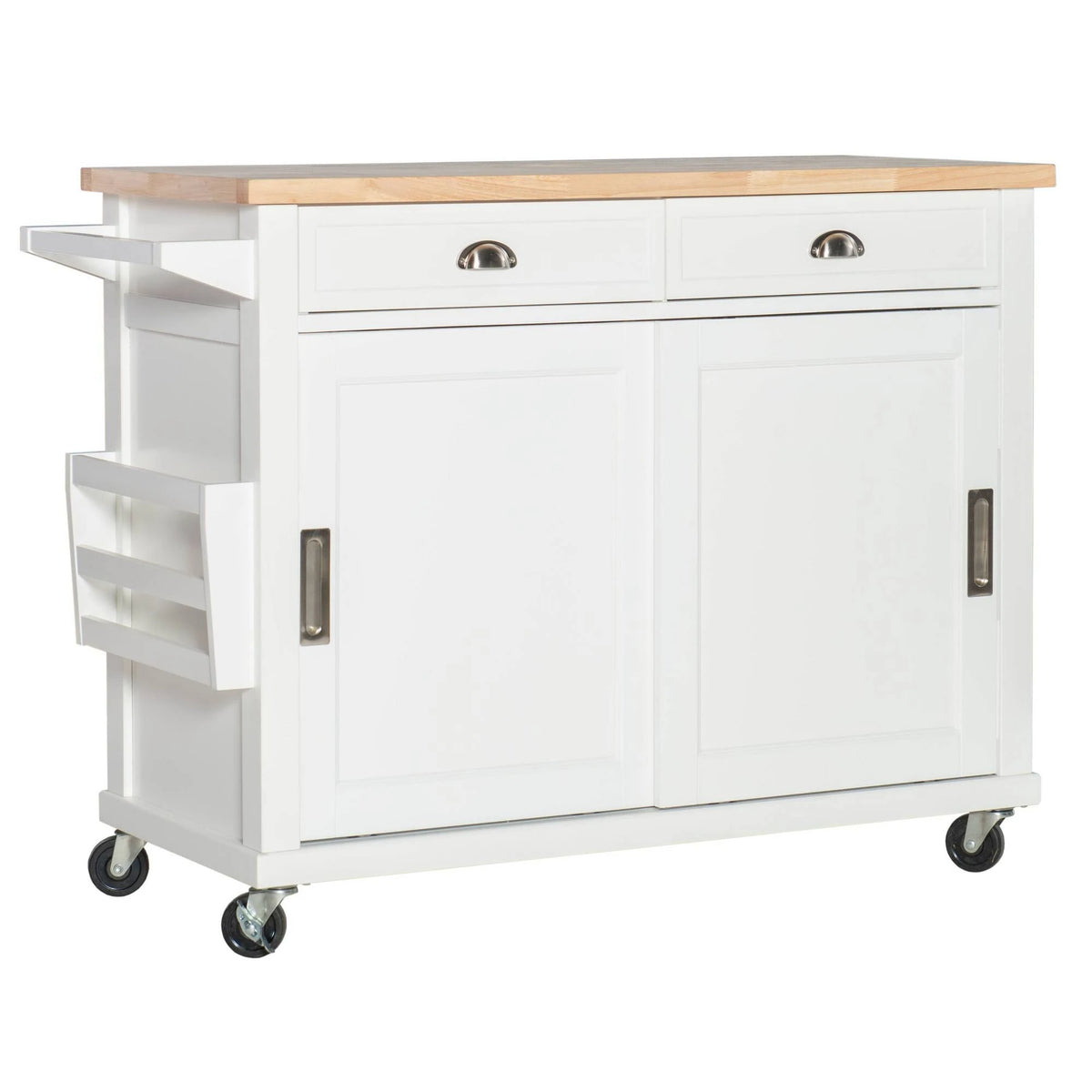 White Kitchen Cart A1462
