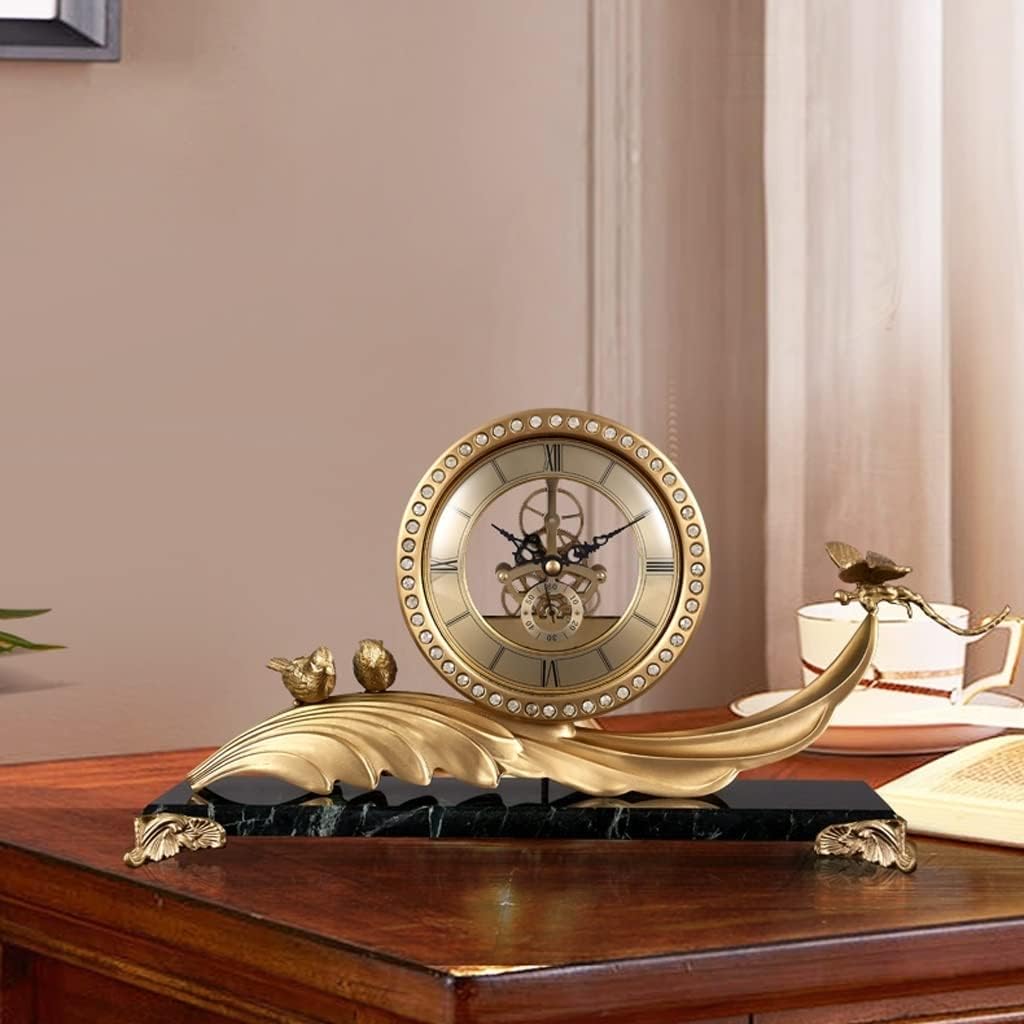 Brass Desk Clock X5241