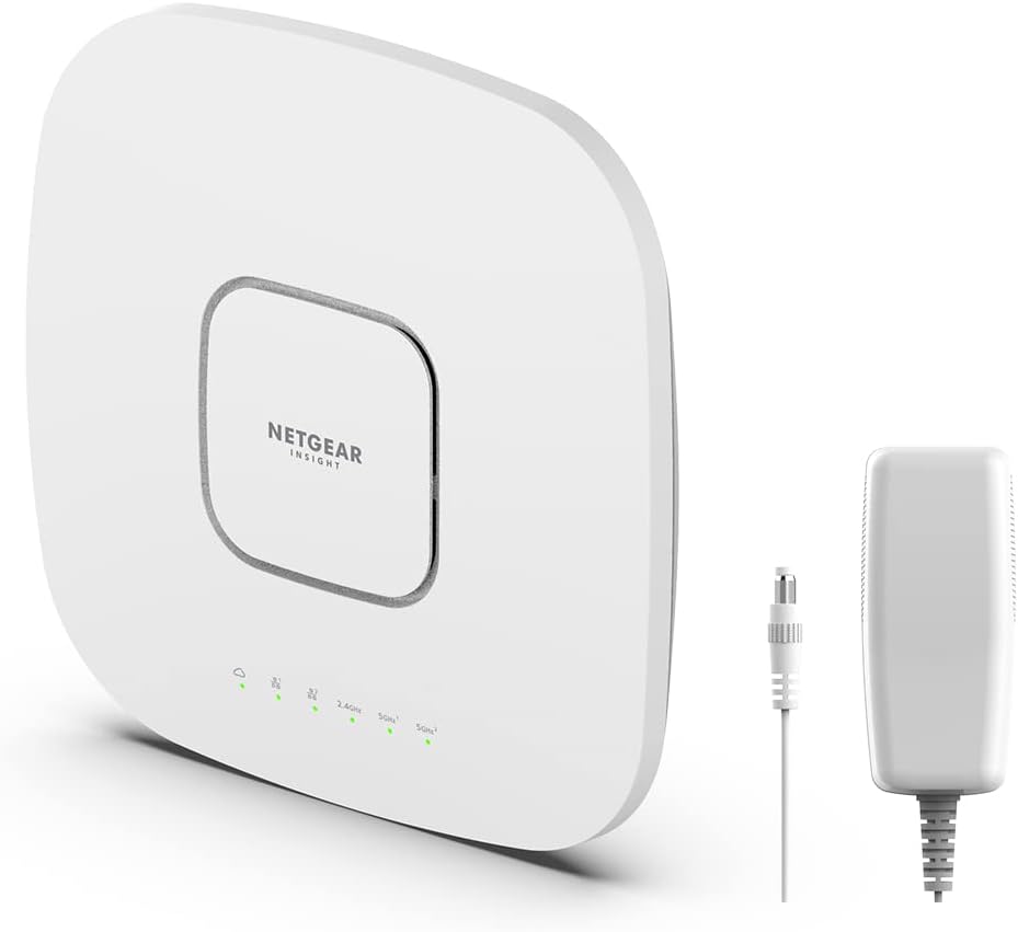 WiFi 6E Tri-Band AXE7800 Wireless Access Point with Power Adapter Z43992