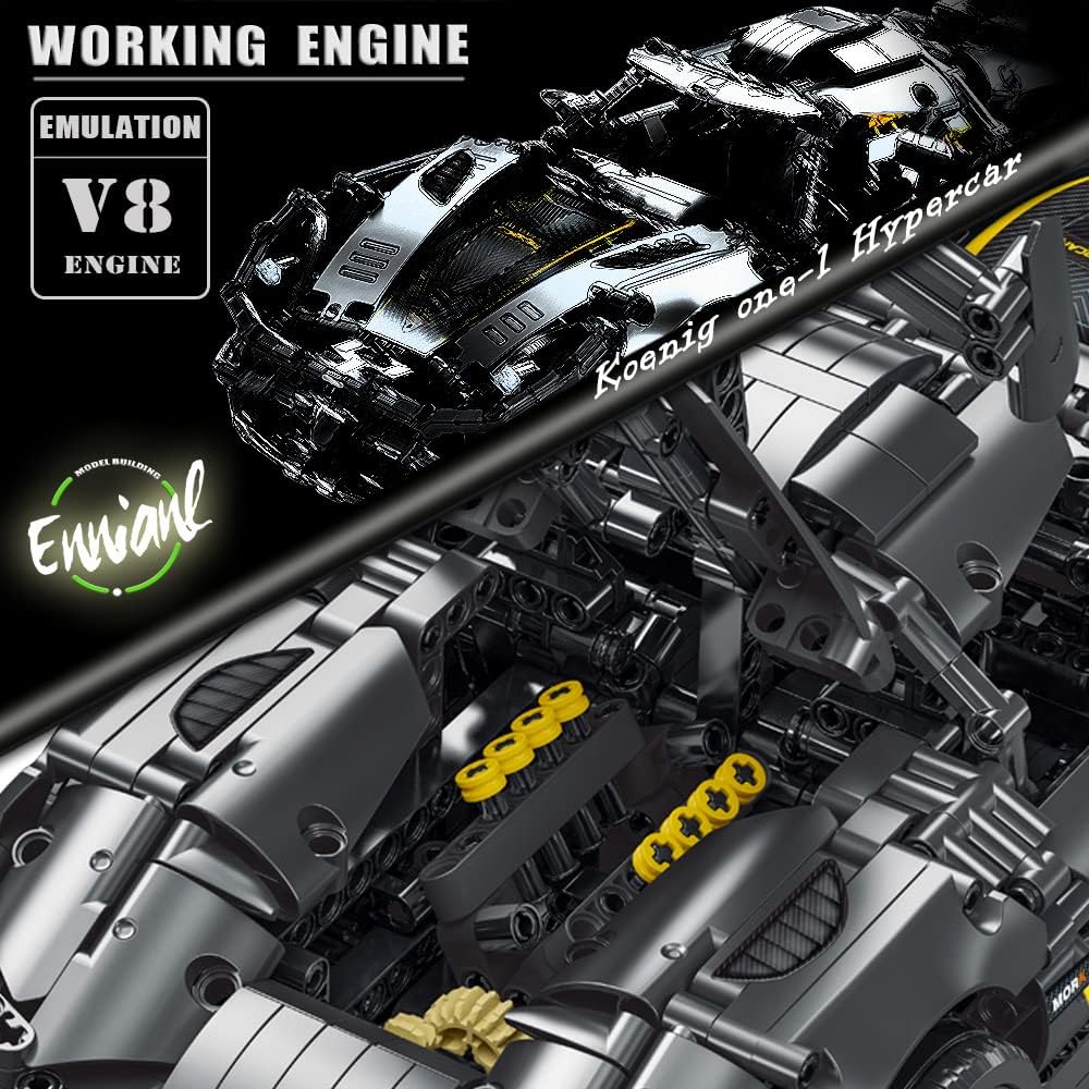Black Model Car Building Kit V399
