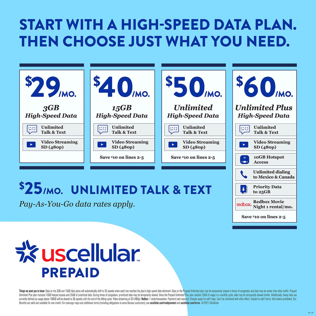 UScellular $50 Direct Top Up A2241