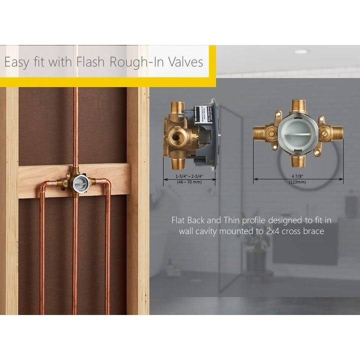 Polished Chrome Shower Trim Package T14271