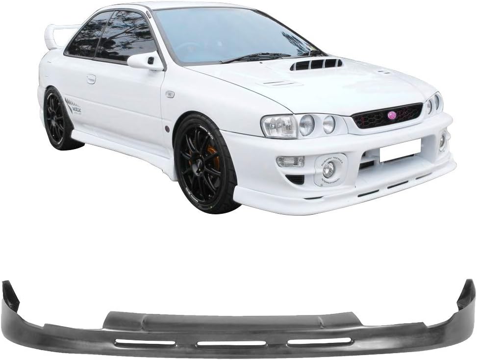 PU Black Front Bumper Lip T621692