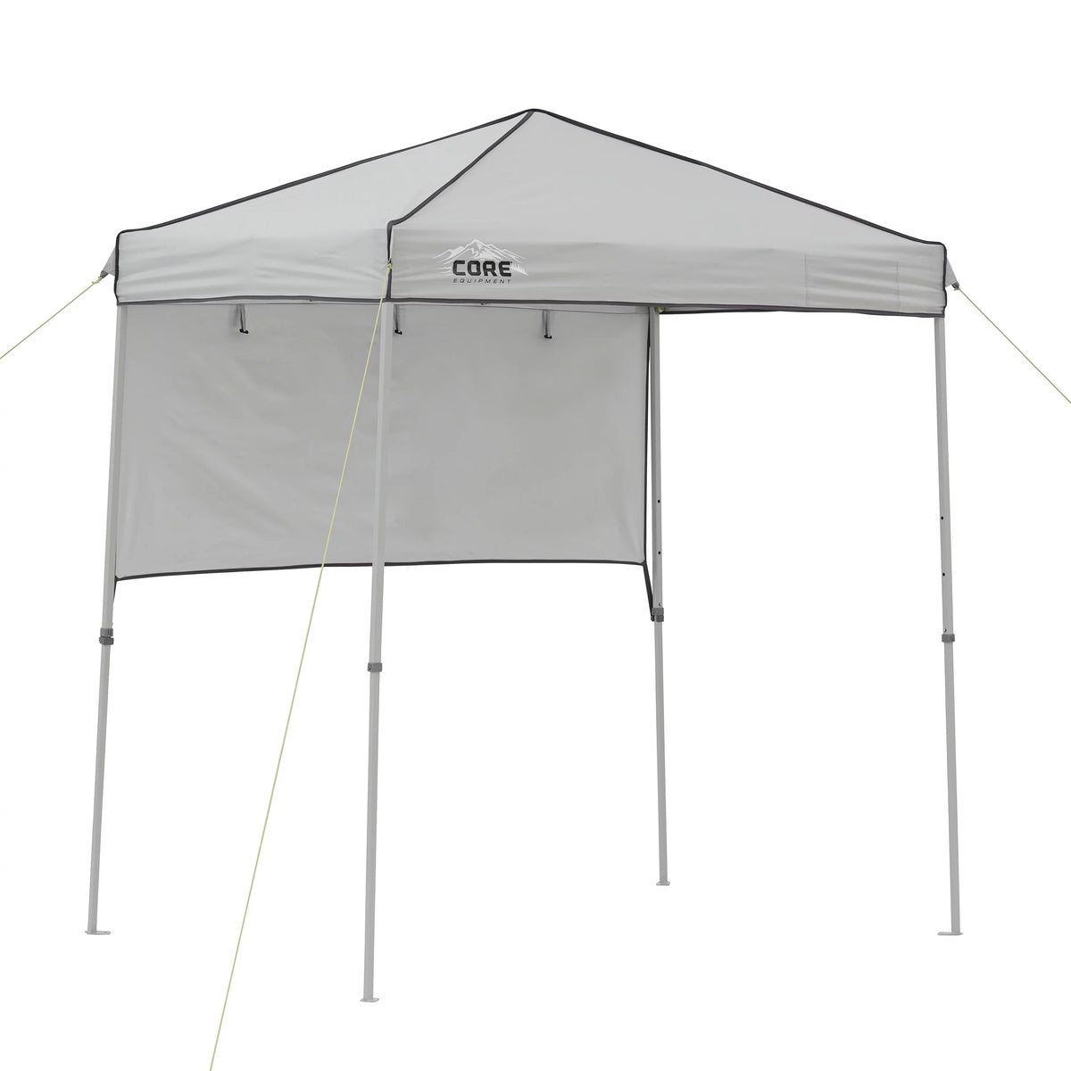 6 x 4 Ft Pop Up Instant Tent Canopy with Half Sun Shade, Gray C47583