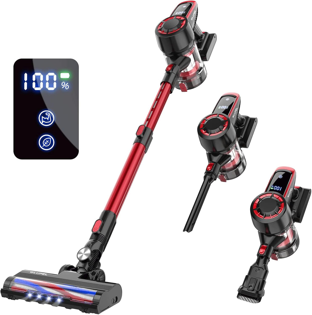 Cordless Stick Vacuum Cleaner, 25KPA, Lightweight Handheld X5141