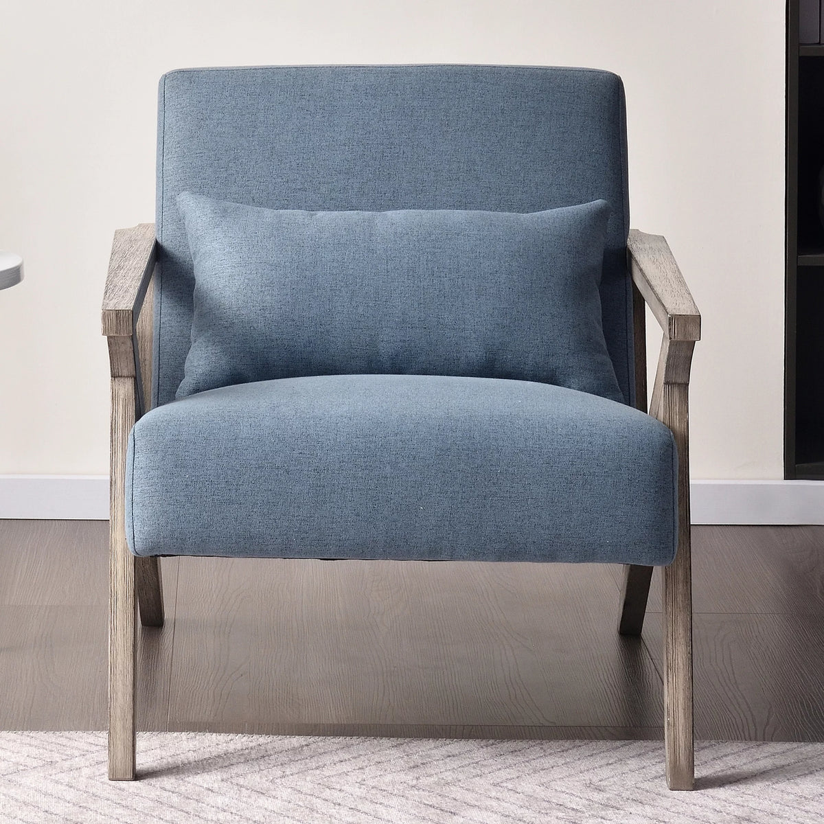 Beige Mid Century Accent Chair K592