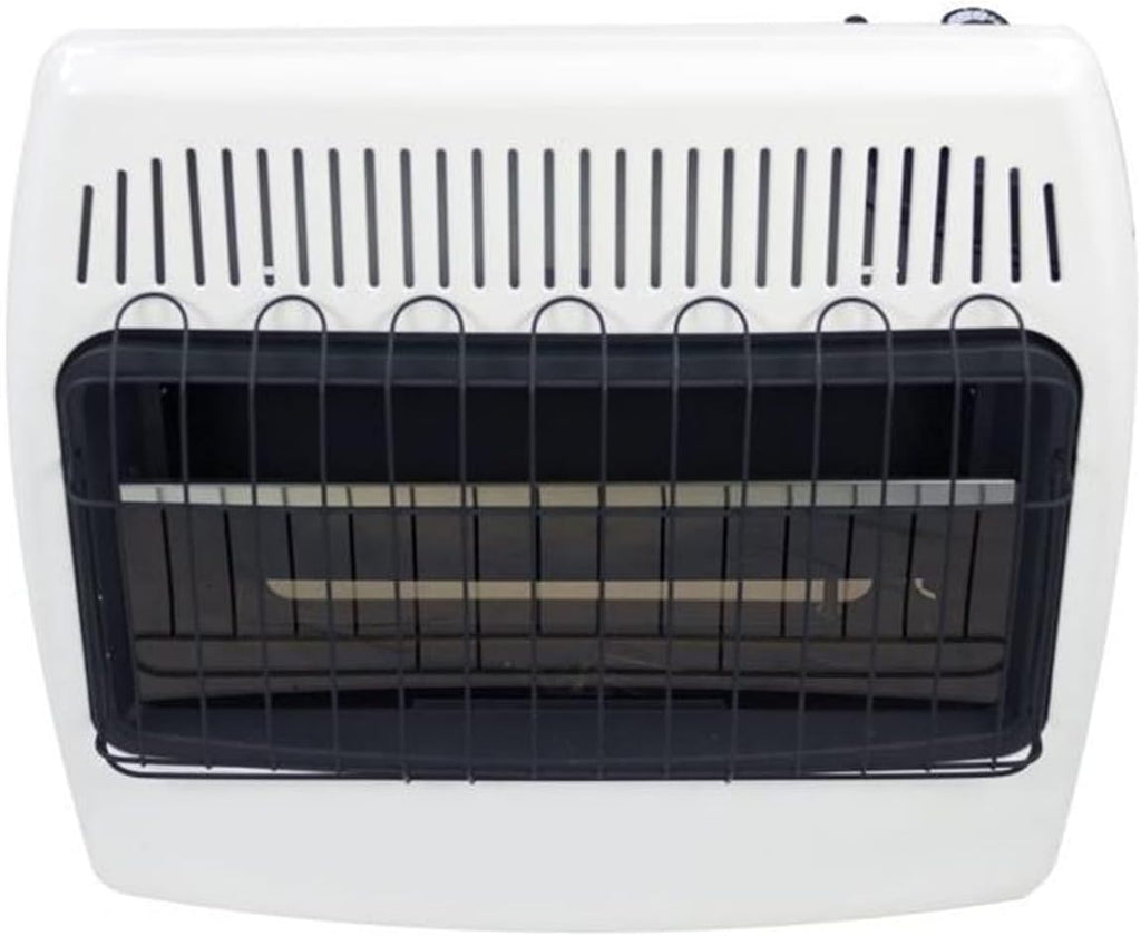 Black Natural Gas Heater with Free Standing Legs N3746