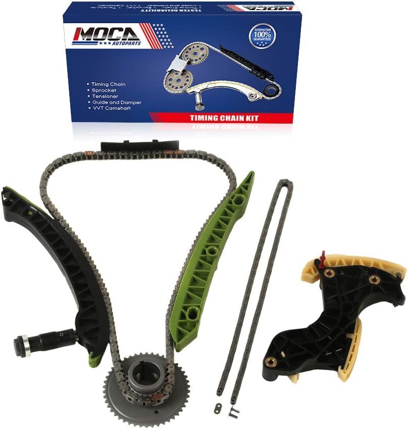 Engine Timing Chain Kit for Mercedes-Benz C250 1.8L 2.5L 3.5L SLK250 1.8L Gas DOHC J7635