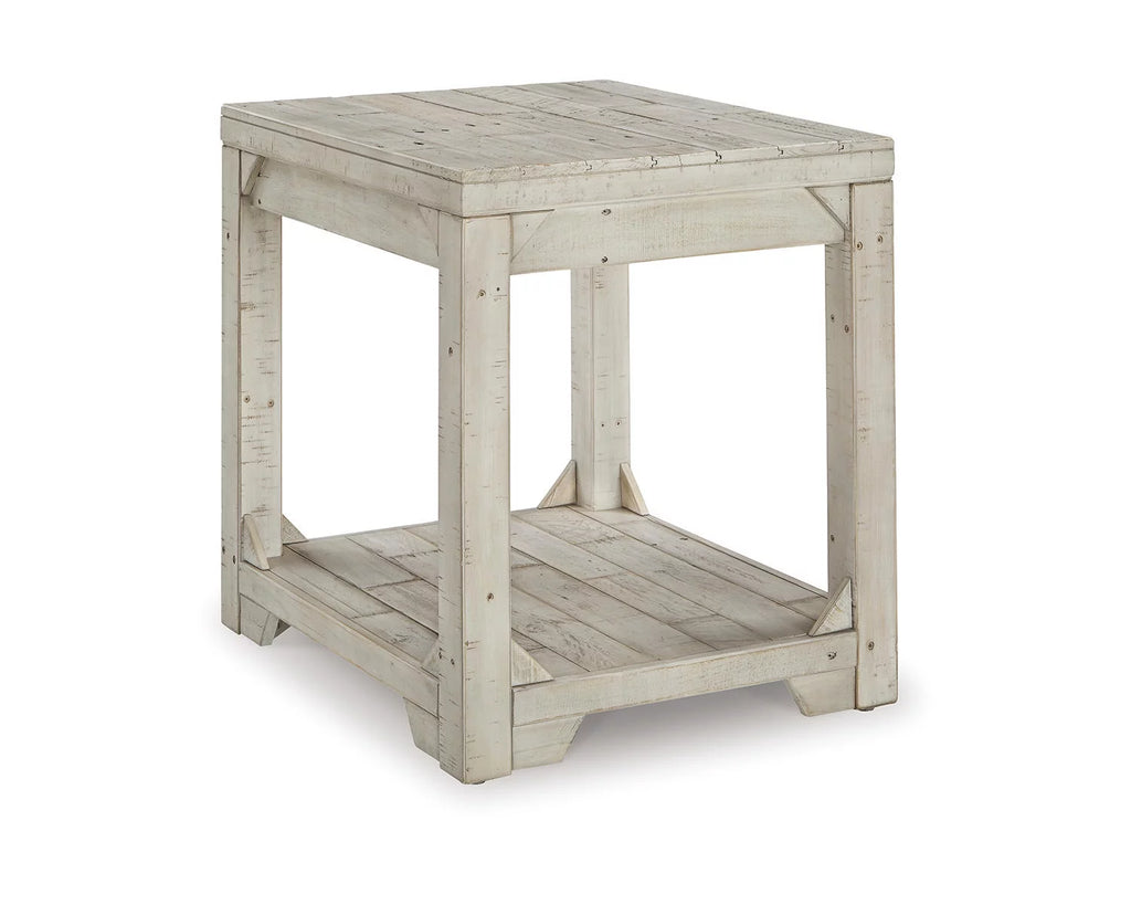 Whitewash End Table B205806