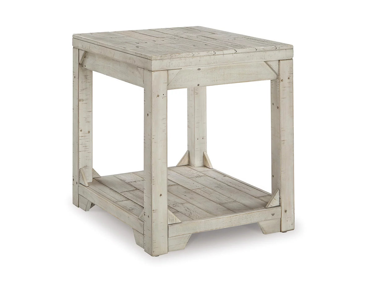 Whitewash End Table B205806