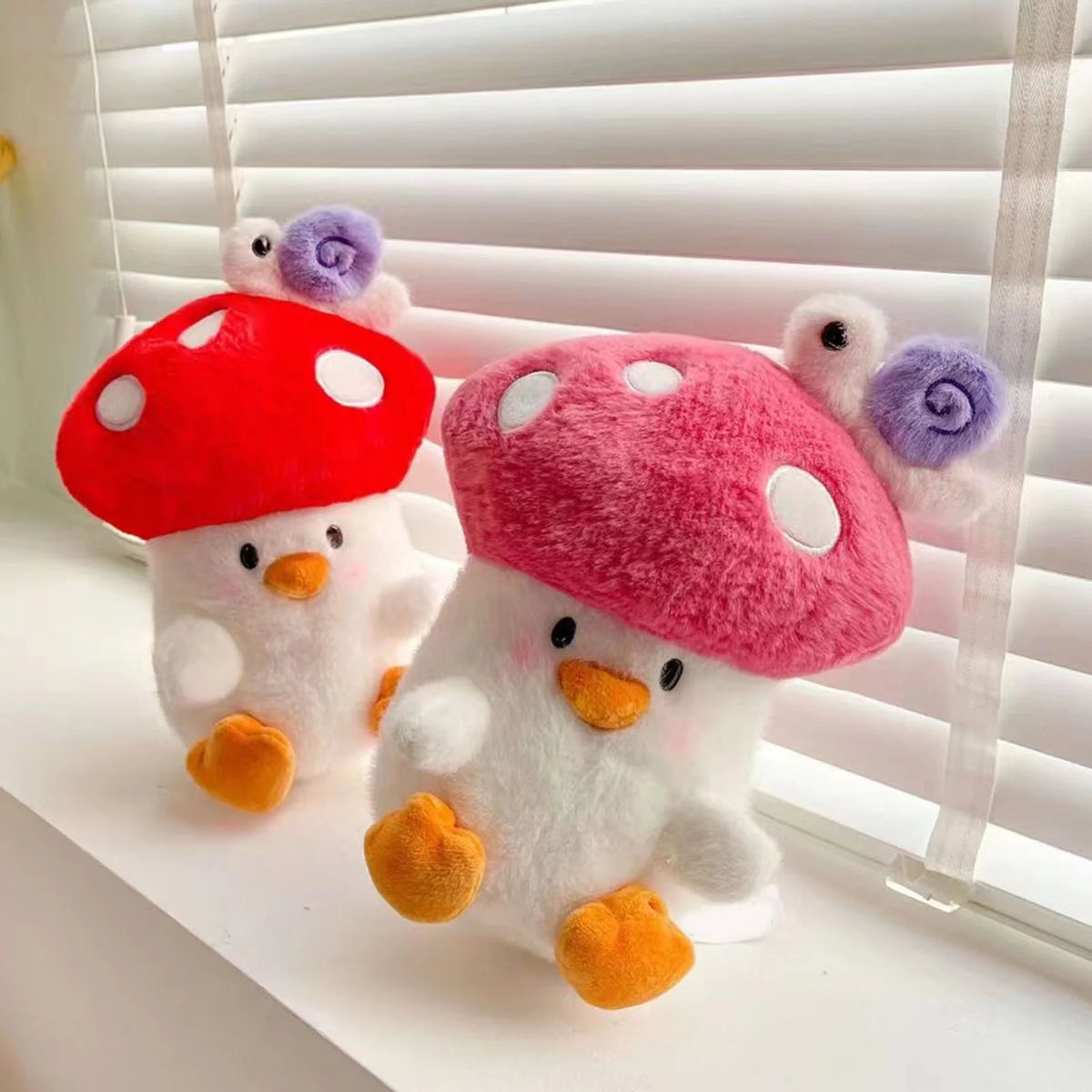 Plush Mushroom Chick Stuffed Animal Toy A77228