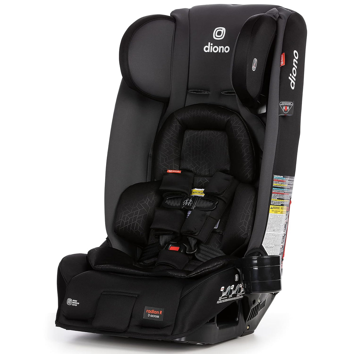 Black 4-in-1 Convertible Car Seat with Steel Core F38184