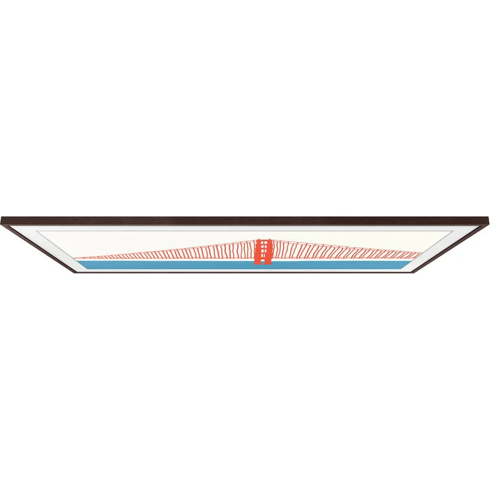 55" Modern Brown Bezel T363014