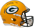 Signed Packers Full Size Speed Authentic Helmet P5789