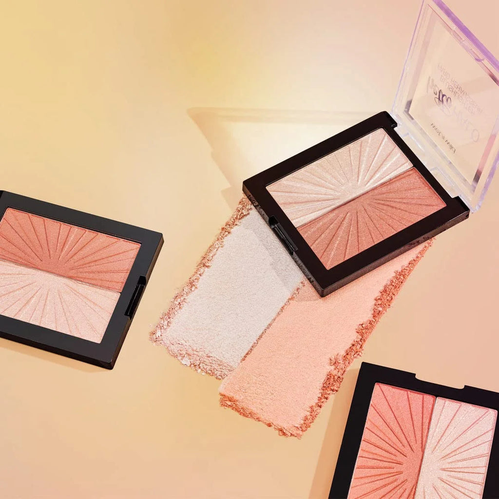 Blush & Highlighter Duo, Shimmer Metallic (Pack of 32) A7085