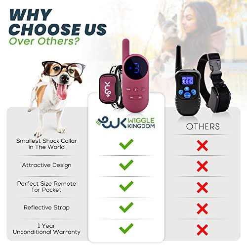 Shock Collar for Small Dogs with Sound Vibration & Shock F326