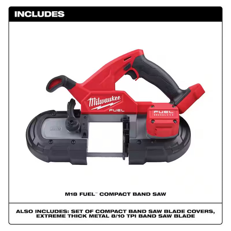 18V Lithium-Ion Brushless Cordless Compact Bandsaw X242748