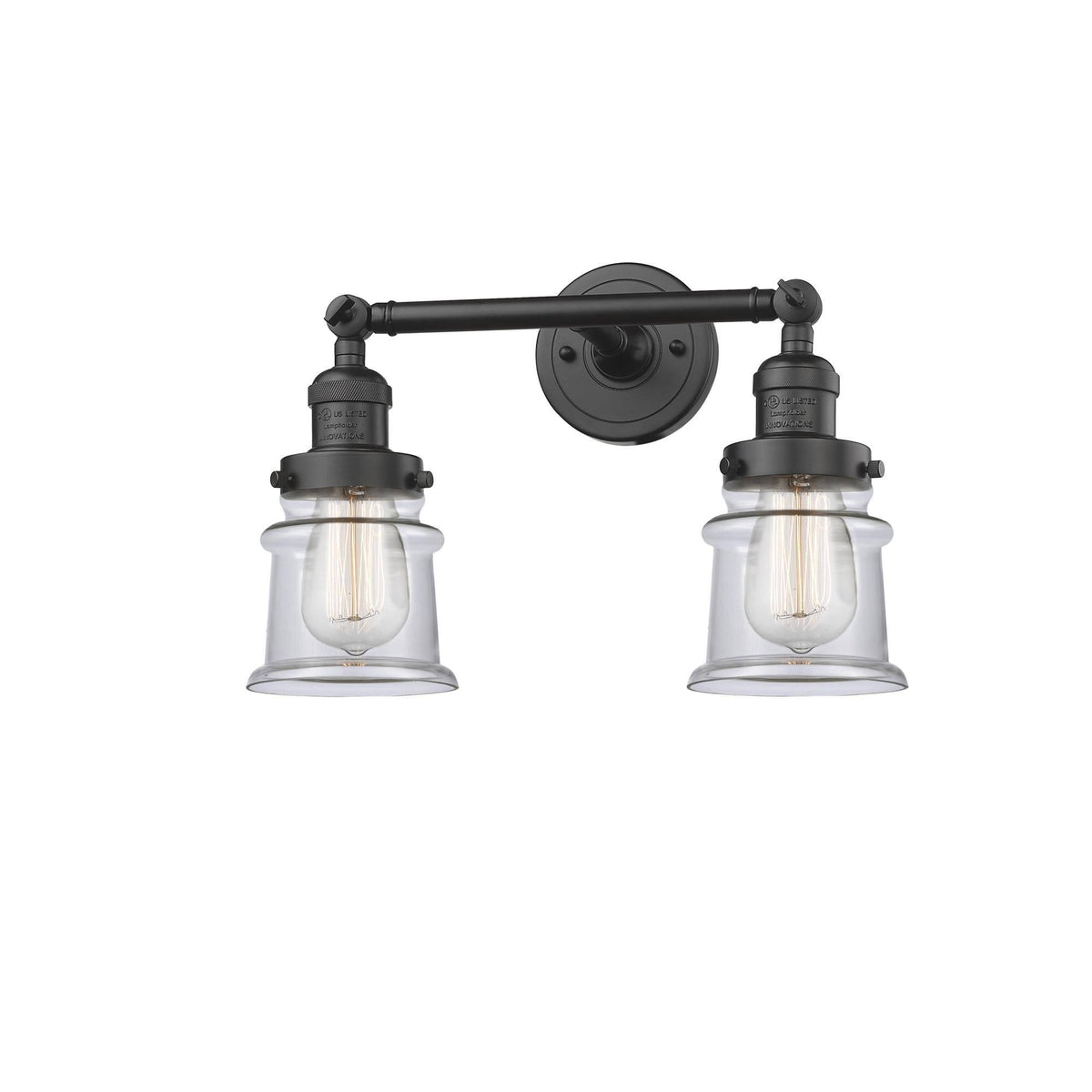 Bronze 2 Light Bath Vanity Light V96236
