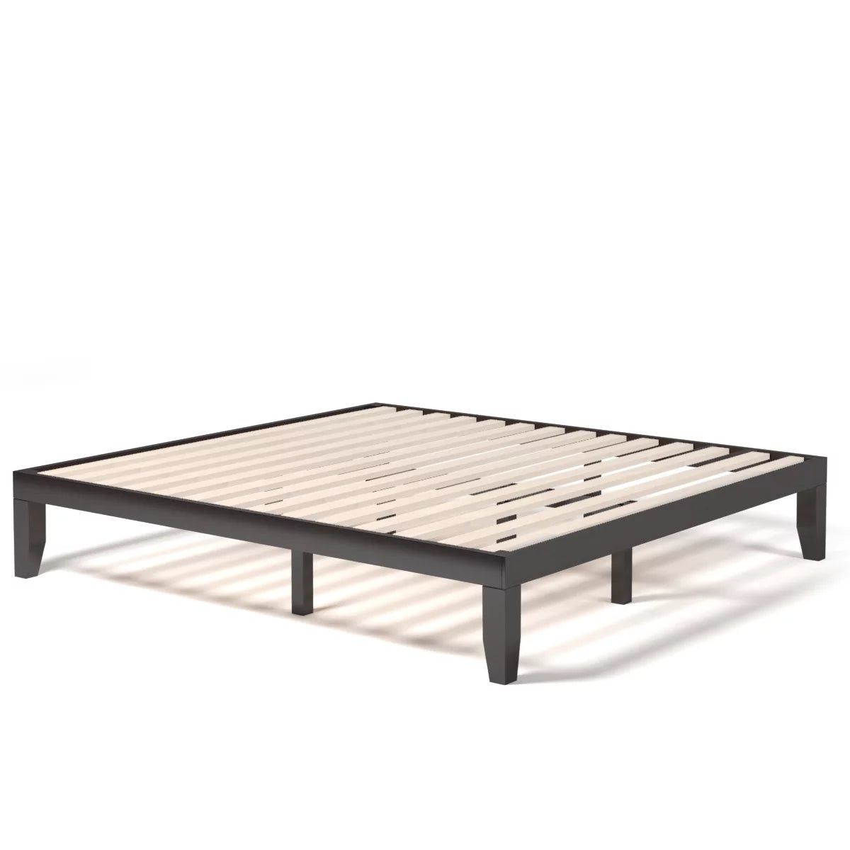 King Size 14'' Wooden Bed Frame H876