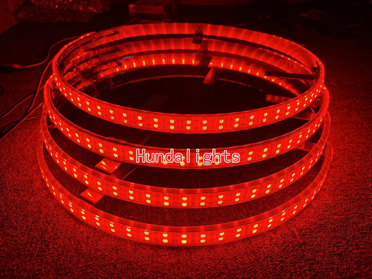 15.5 IP68 RGB LED Wheel Lights C55186