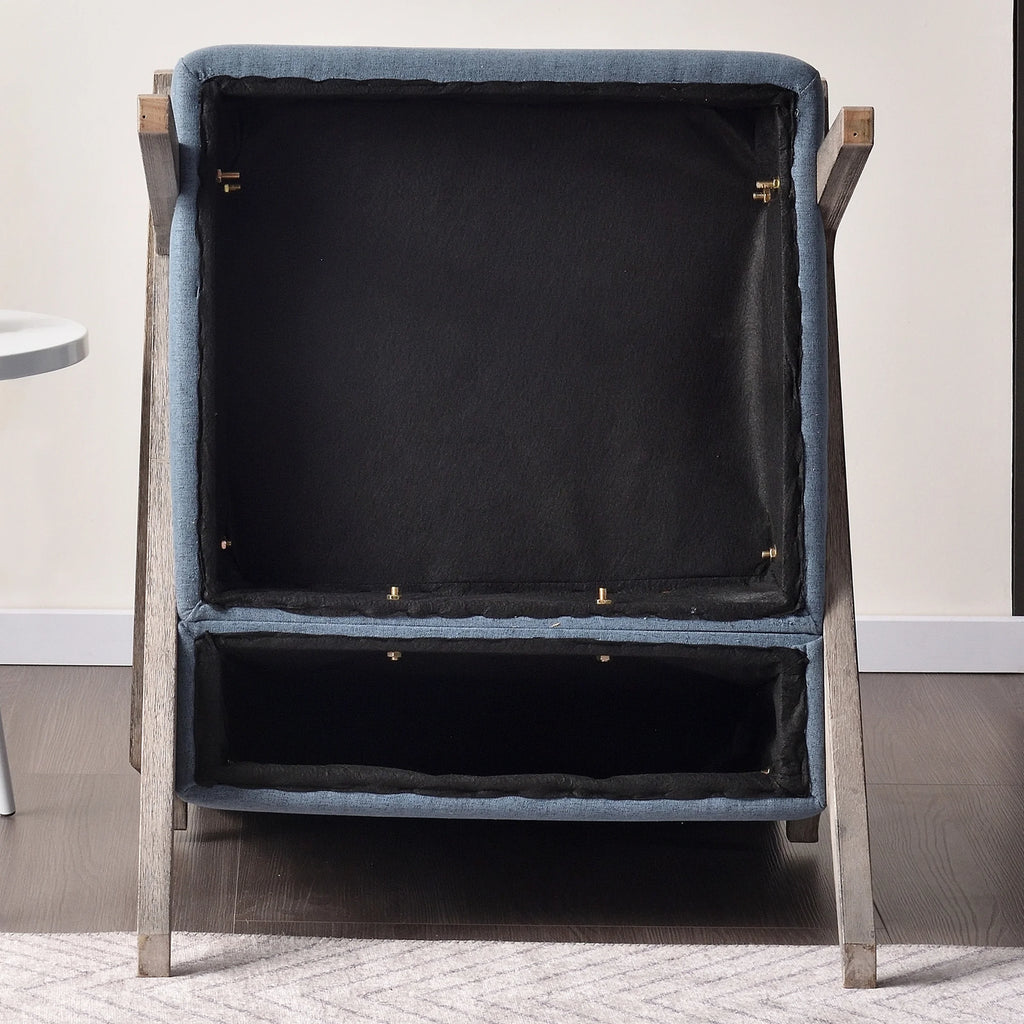 Beige Mid Century Accent Chair K592
