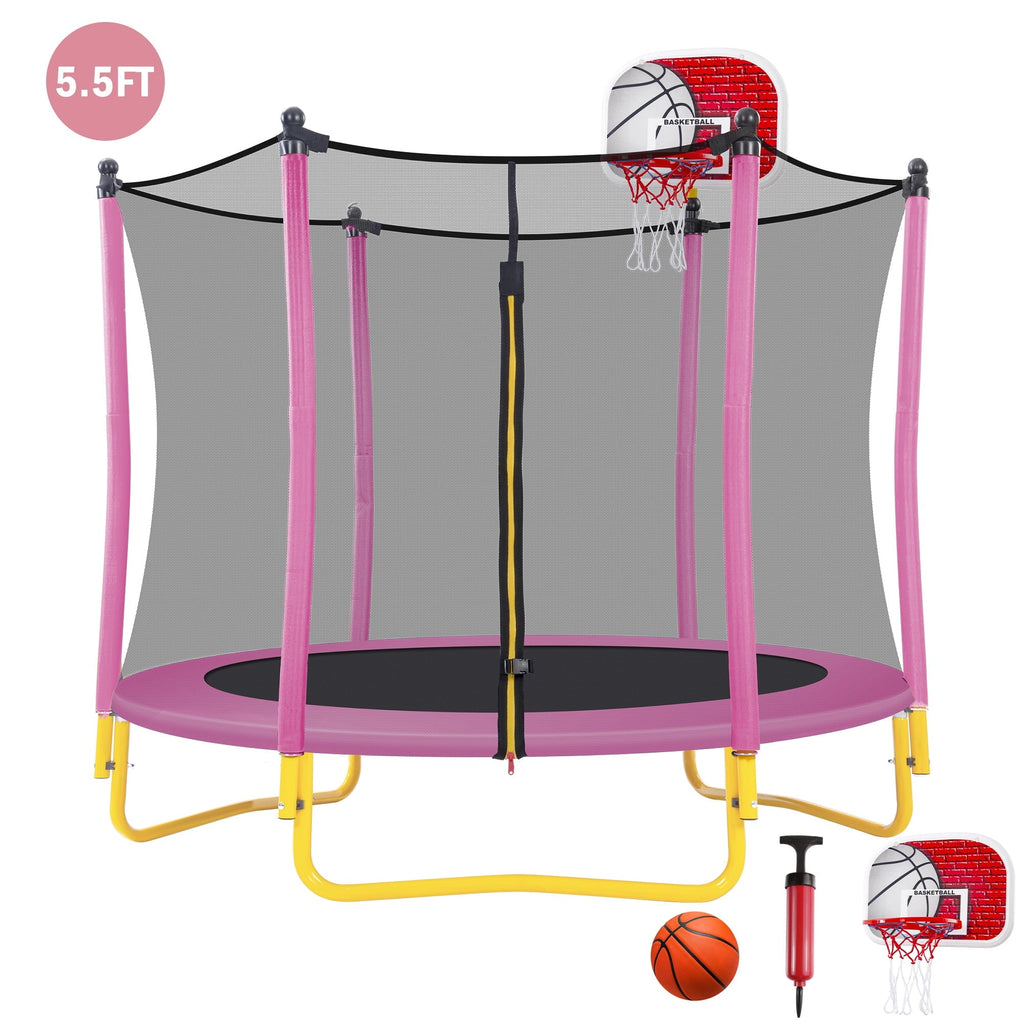 6FT Trampoline with Enclosure W28269