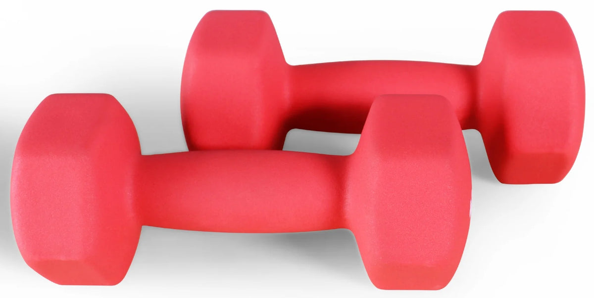 1 lbs Pair Vinyl Coated Dumbbells B4798