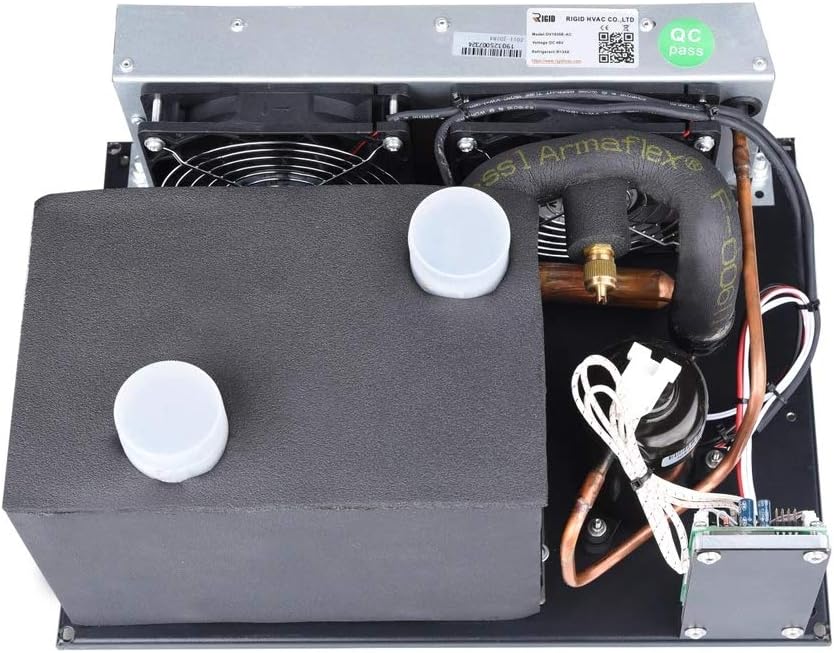 12V Compact Refrigeration Cooling System with Miniature Rotary Compressor Q1992