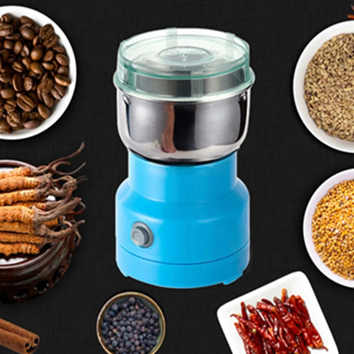 Blue Electric Food Chopper M769