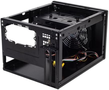 Black Mini-ITX Computer Case with USB 3.0 Front Ports W829899