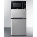 2 Door Microwave and Refrigerator-Freezer Combination Q409405