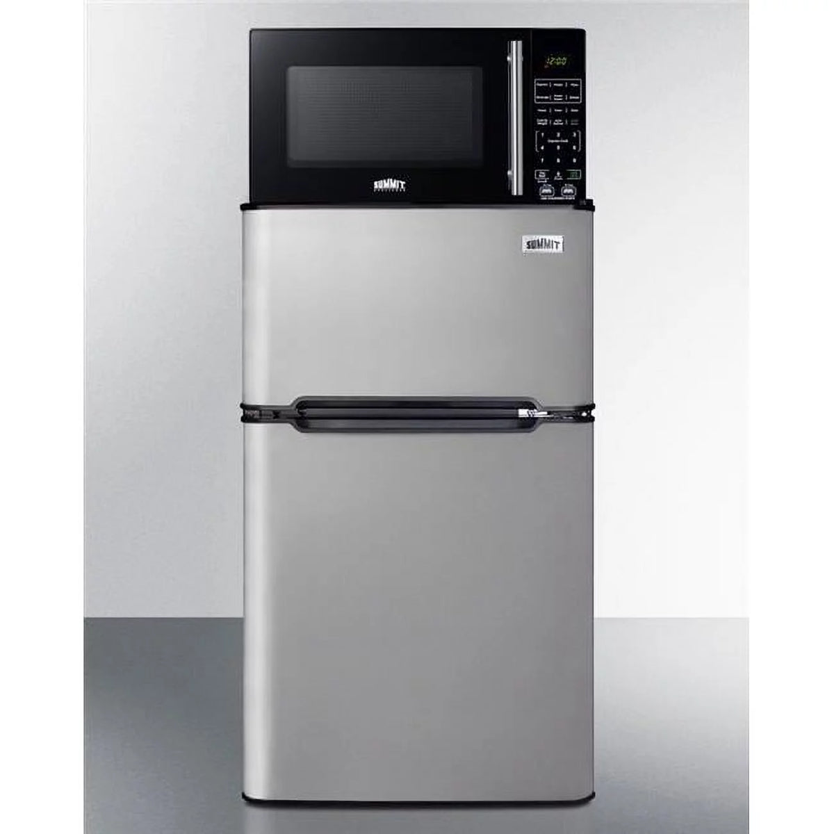 2 Door Microwave and Refrigerator-Freezer Combination Q409405