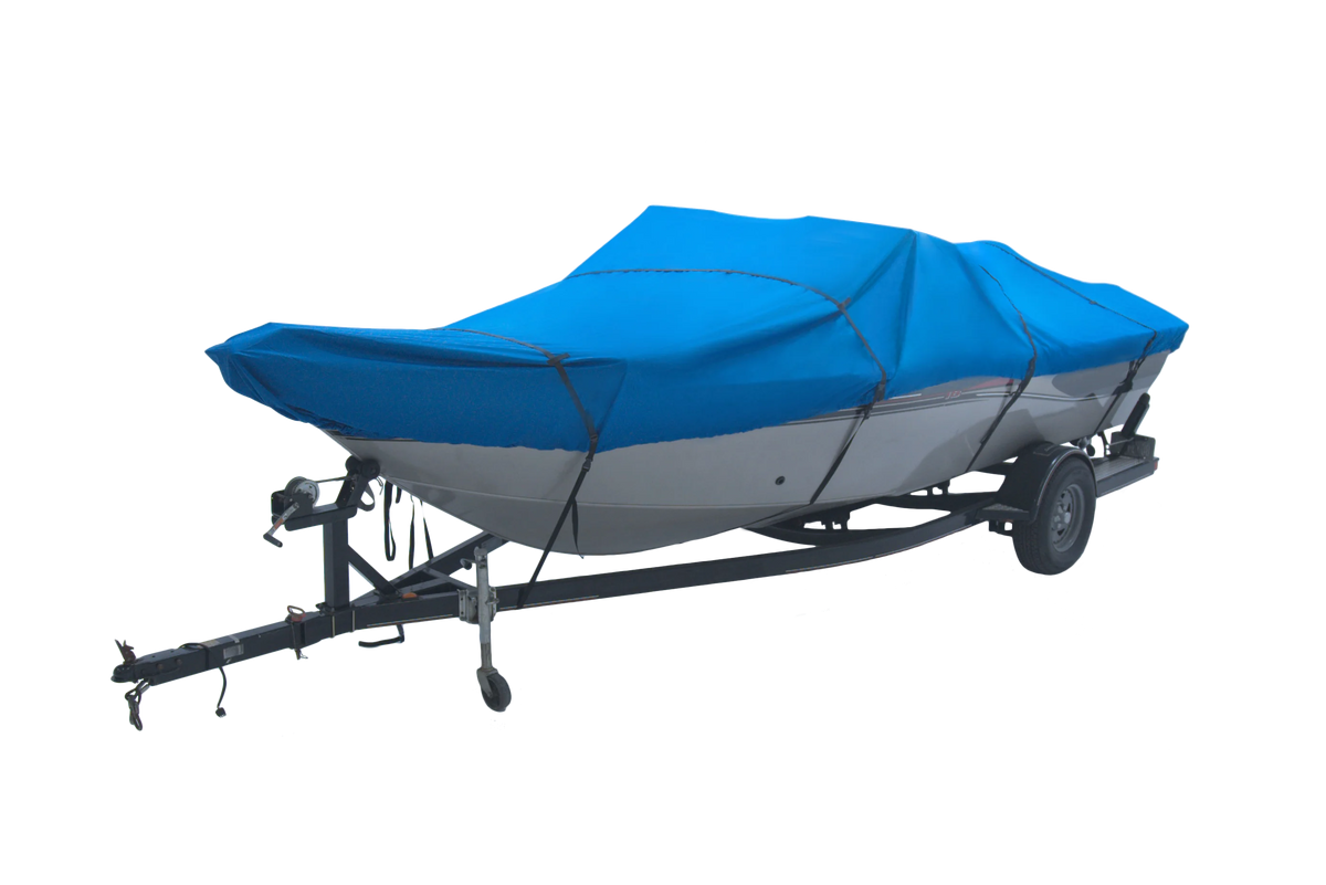 Waterproof Heavy Duty Trailerable Boat Cover with Storage Bag V105492