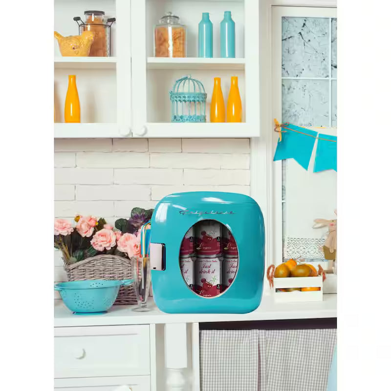 Mini Retro Beverage Cooler K716