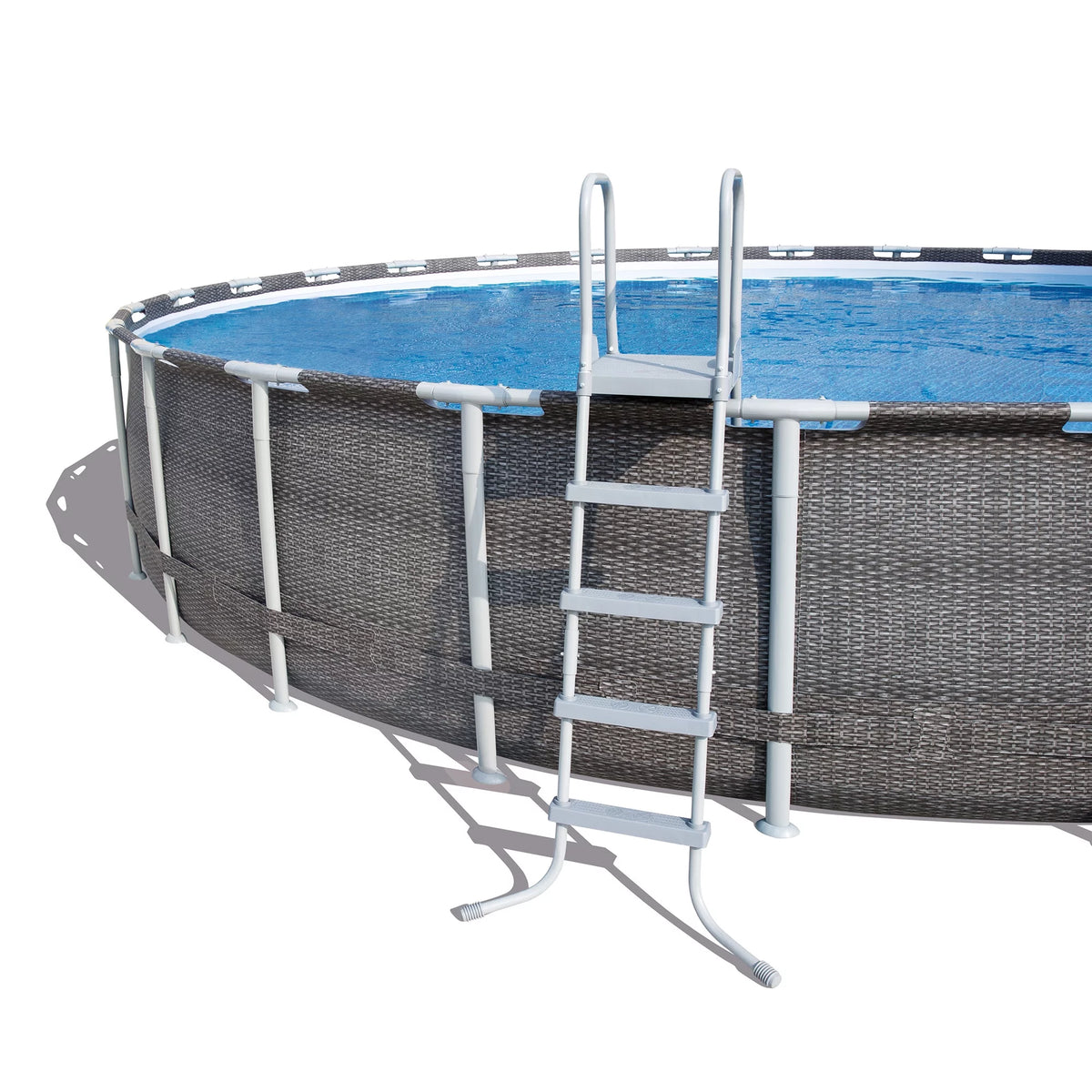 Power Steel Pool Set with Pump, Ladder and Cover O3184